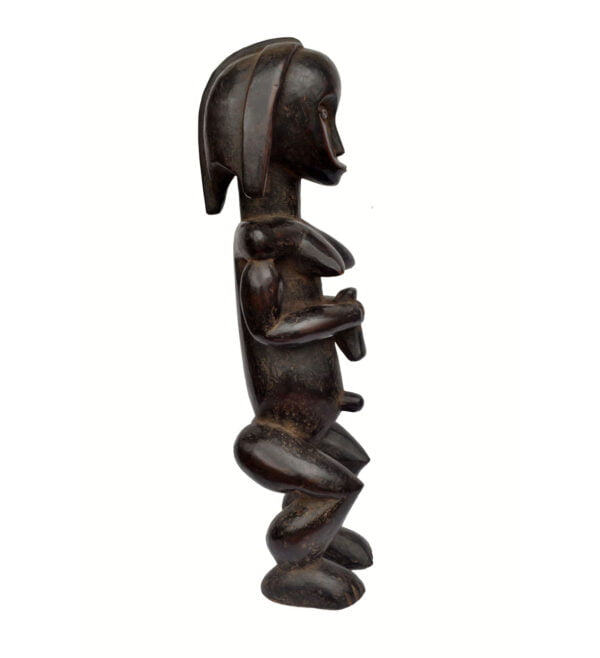 Statuette africaine Fang Bieri 63 cm 2,1 Kg. – Image 2