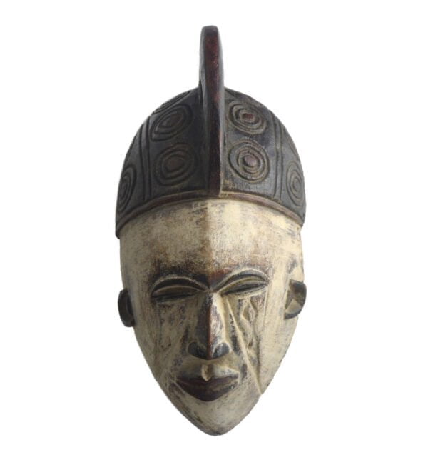 Masque africain Ibo - Igbo "Maiden Spirit" 32 Cm.