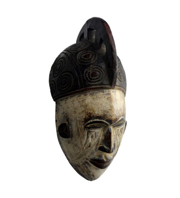 Masque africain Ibo - Igbo "Maiden Spirit" 32 Cm. – Image 2