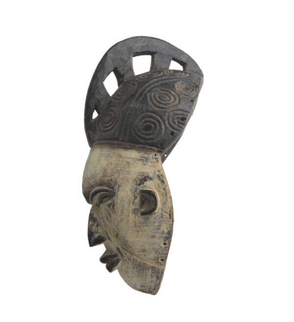 Masque africain Ibo - Igbo "Maiden Spirit" 32 Cm. – Image 5