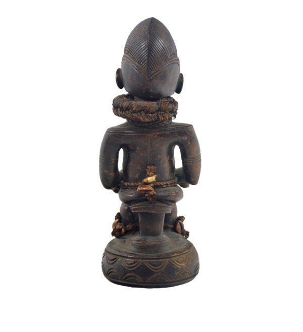 African Terracotta Statuette | African Yoruba Statue | African Art - Image 6