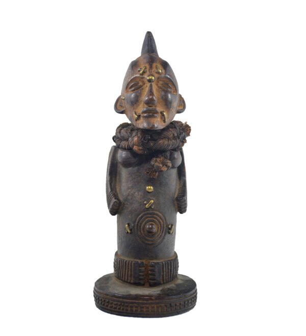 African Terracotta Statuette | African Yoruba Statue | African Art