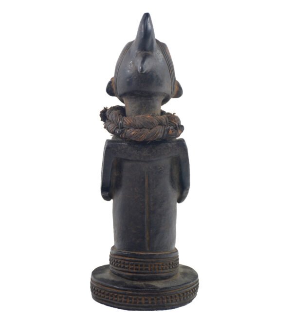 African Terracotta Statuette | African Yoruba Statue | African Art - Image 6