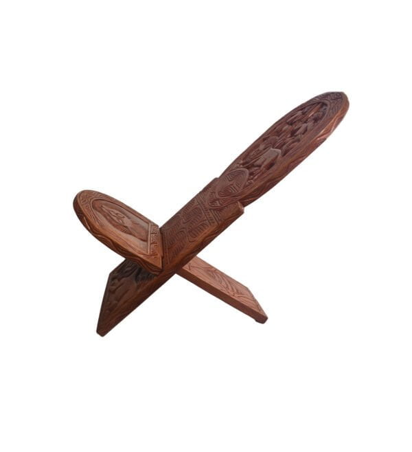 African Wooden Chair | wooden carved chair | African Home Decor - Image 6