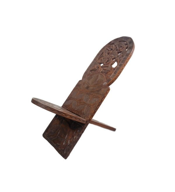Chaise Africaine à palabre | Décoration Africaine | Art Africain – Image 4
