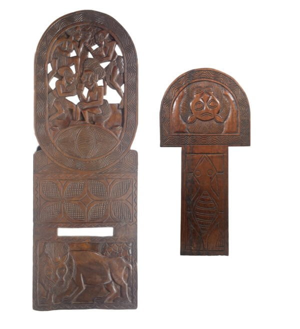 Chaise Africaine à palabre | Décoration Africaine | Art Africain – Image 2