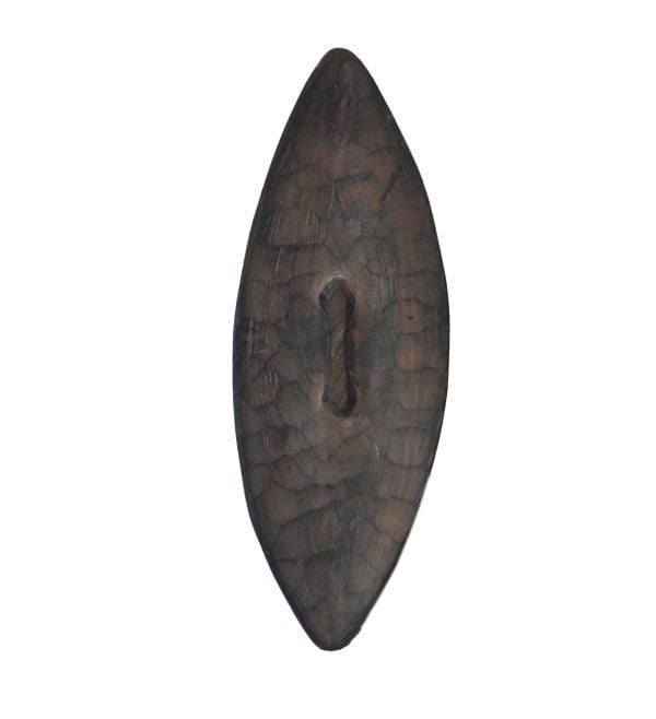 Bouclier Africain Zoulou en bois 77 cm, 1,3 Kg, pour votre collection – Image 5