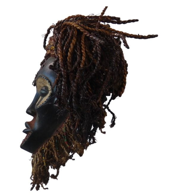 Masque africain Tchokwé | Collection art africain | Masque Tribal Congo – Image 4