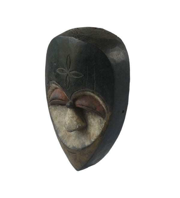 African Kwele Mask | Gabon Tribal Mask | Ancient African Mask - Image 3