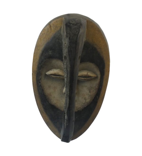 Masque africain Kwélé | Masque Tribal du Gabon | Ancien Masque Africain