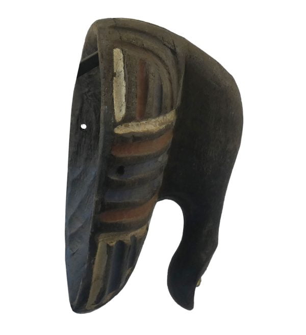 African Kwele Mask | Gabon Tribal Mask | Ancient African Mask - Image 5