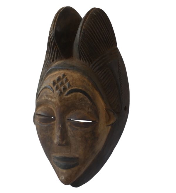 African Punu Mask | Gabon Tribal Mask | Ancient African Mask - Image 3