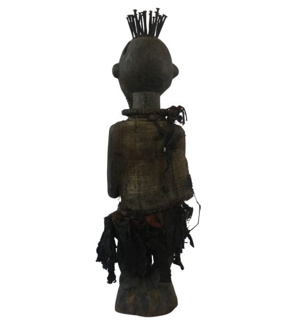 African Songye statuette 27*6" 5,5 lbs, for your collection. - Image 6