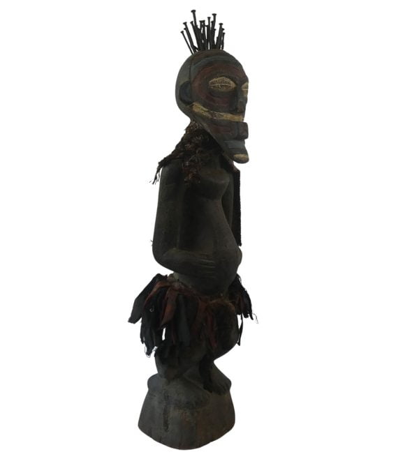 African Songye statuette 28*7" 5,3 lbs, for your collection. - Image 2