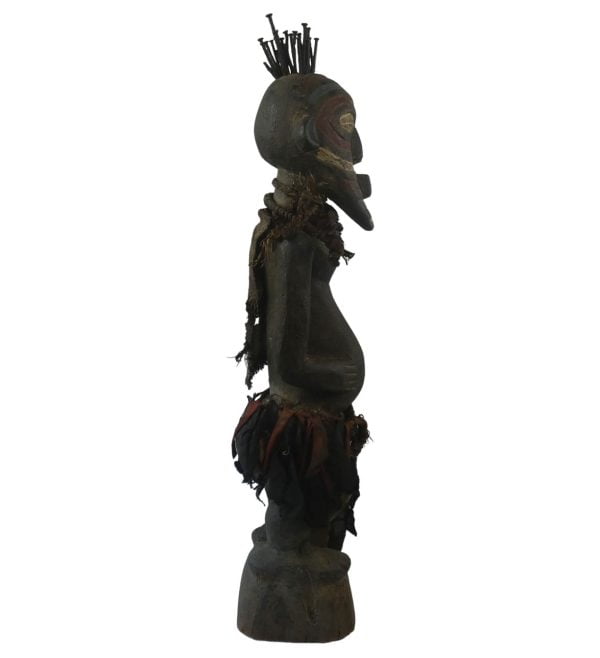 African Songye statuette 28*7" 5,3 lbs, for your collection. - Image 5