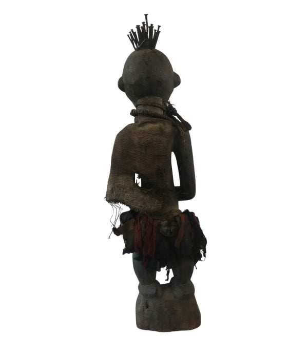 African Songye statuette 28*7" 5,3 lbs, for your collection. - Image 6