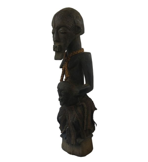 African Songye statuette 26*6" 5,1 lbs, for your collection. - Image 3