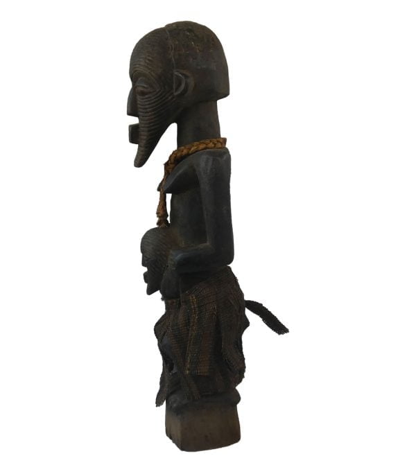 African Songye statuette 26*6" 5,1 lbs, for your collection. - Image 4