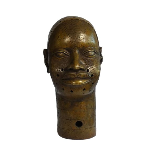 Tête Buste Ife | Sculpture en Bronze | Art Africain Nigéria