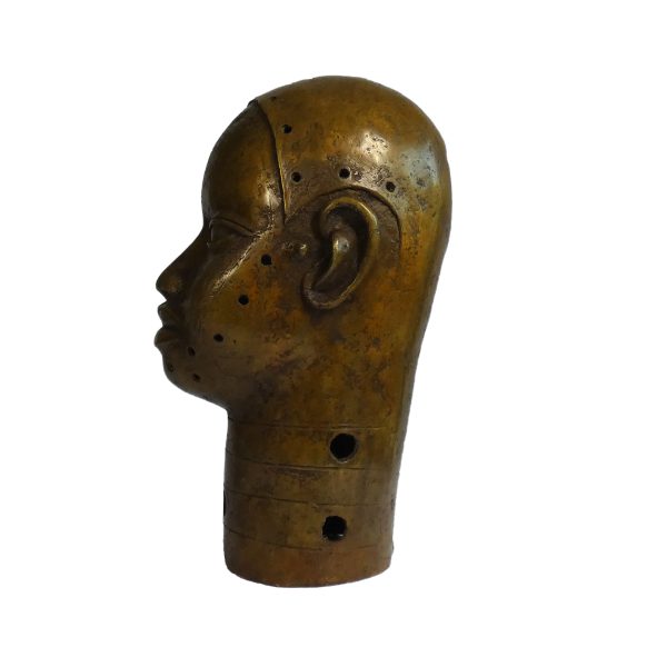 Tête Buste Ife | Sculpture en Bronze | Art Africain Nigéria – Image 4