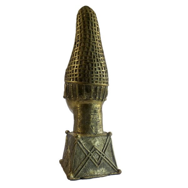 Tête Buste Ife | Sculpture en Bronze | Art Africain Nigéria – Image 10
