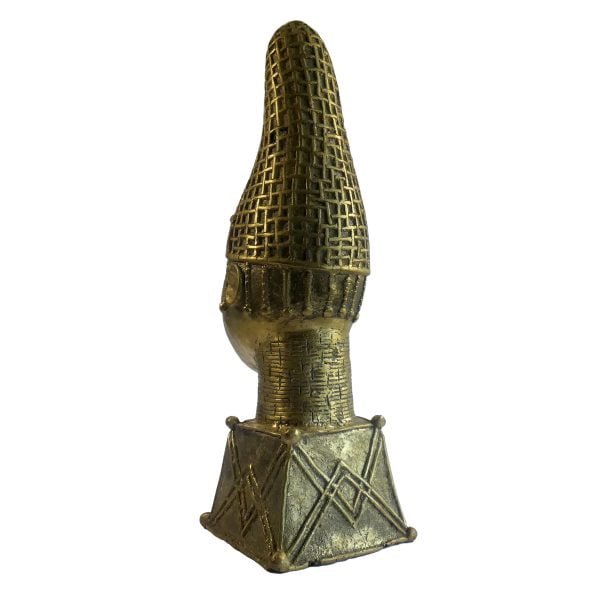 Tête Buste Ife | Sculpture en Bronze | Art Africain Nigéria – Image 11