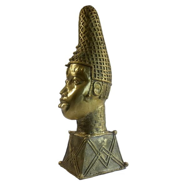 Tête Buste Ife | Sculpture en Bronze | Art Africain Nigéria – Image 15