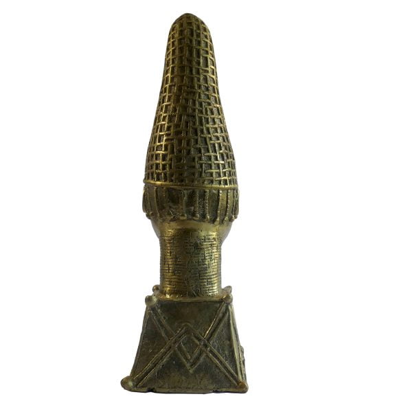 Tête Buste Ife | Sculpture en Bronze | Art Africain Nigéria – Image 9