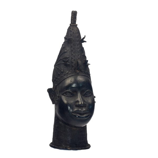 Tête Buste Ife | Sculpture en Bronze | Art Africain Nigéria – Image 2