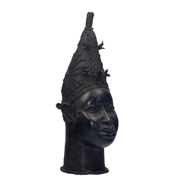 Tête Buste Ife | Sculpture en Bronze | Art Africain Nigéria – Image 3