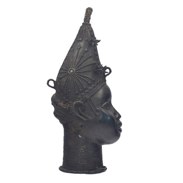 Tête Buste Ife | Sculpture en Bronze | Art Africain Nigéria – Image 4