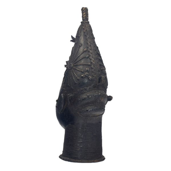 Tête Buste Ife | Sculpture en Bronze | Art Africain Nigéria – Image 7