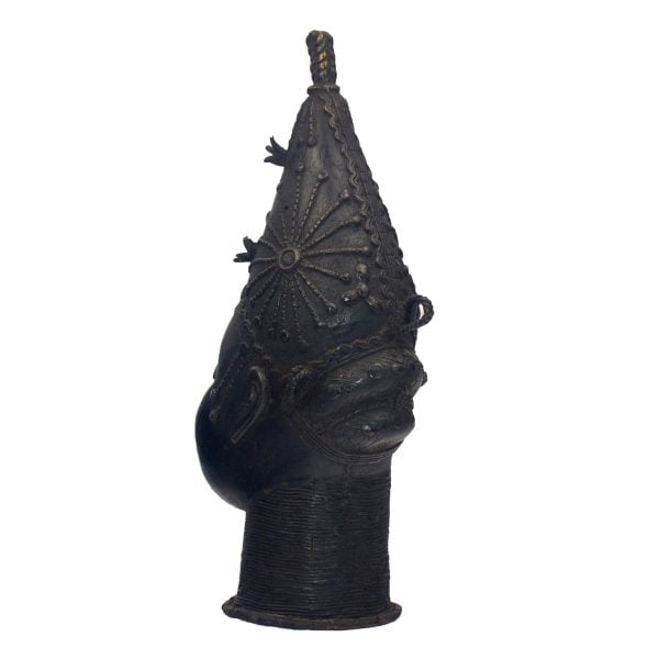 Tête Buste Ife | Sculpture en Bronze | Art Africain Nigéria – Image 8