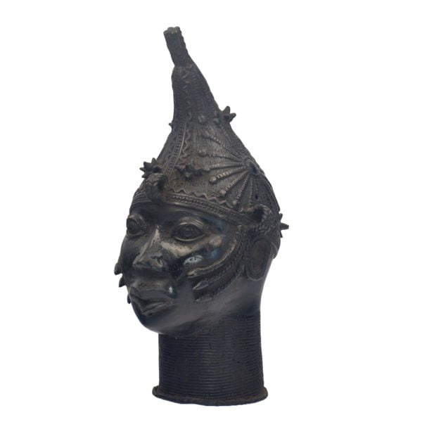Tête Buste Ife | Sculpture en Bronze | Art Africain Nigéria – Image 10