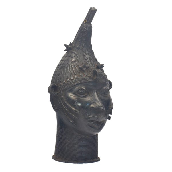 Tête Buste Ife | Sculpture en Bronze | Art Africain Nigéria – Image 2