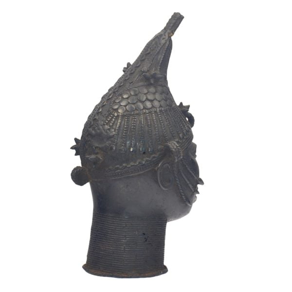 Tête Buste Ife | Sculpture en Bronze | Art Africain Nigéria – Image 5