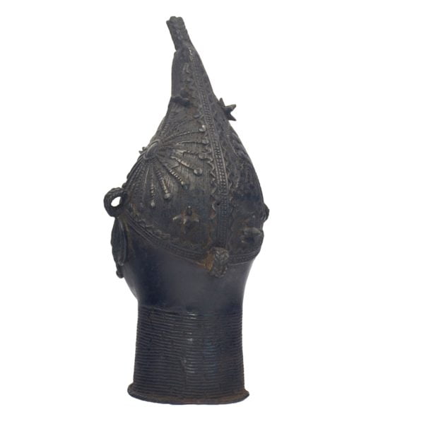 Tête Buste Ife | Sculpture en Bronze | Art Africain Nigéria – Image 7