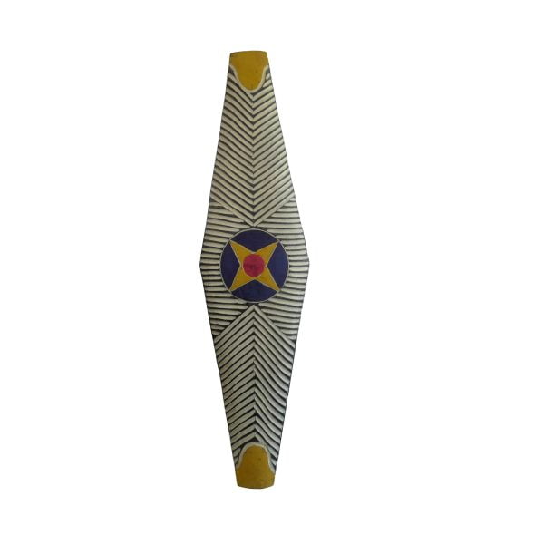 African Zulu Shield | African Tribal Art | Long Carved Shield