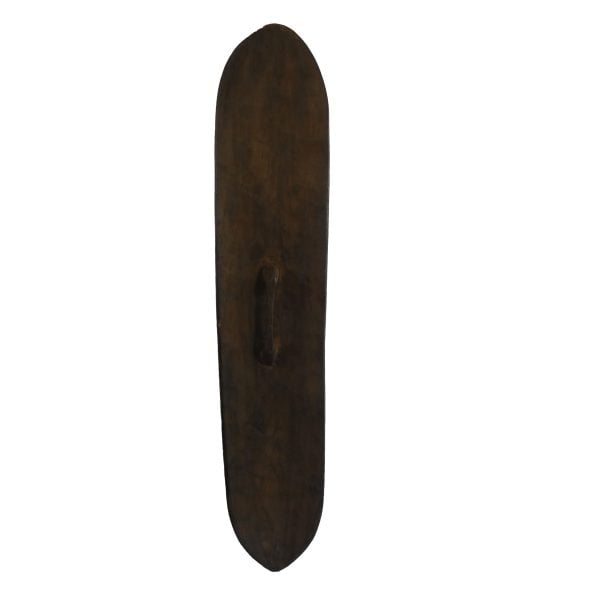 Bouclier africain zoulou en bois | Art Africain Tribal  | Bouclier Long – Image 2