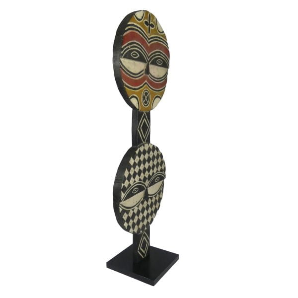 Teke Bateke Masks | African Tribal Artwork - Image 5