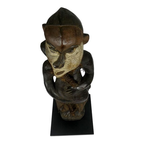 African Pende Statue | The Sick Man Statue - Image 12