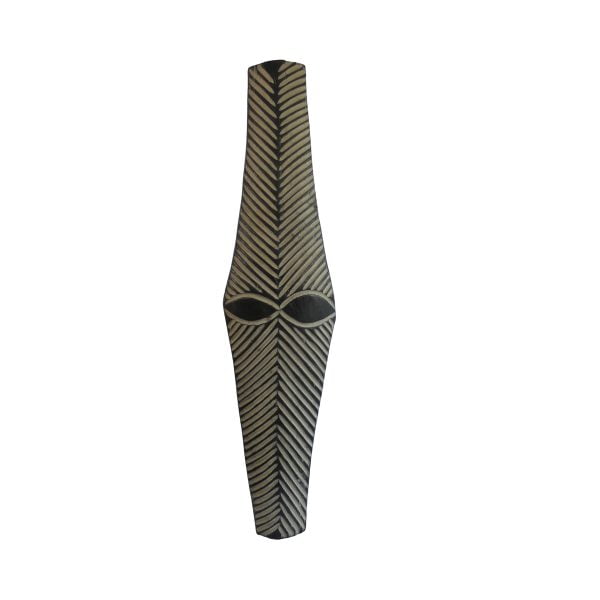 African Zulu Shield | African Tribal Art | Long Carved Shield