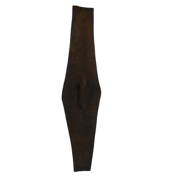 African Zulu Shield | African Tribal Art | Long Carved Shield - Image 2