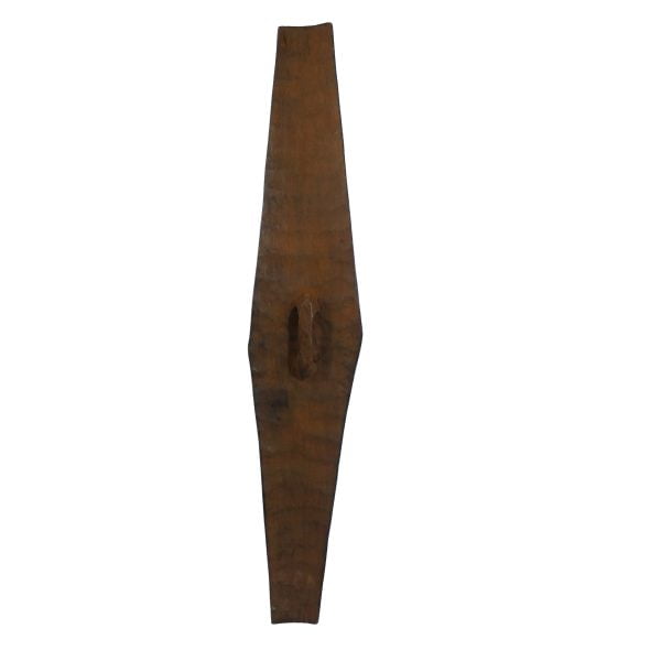 African Wooden Shield | Design Samba Diallo | Long carved Shield - Image 2