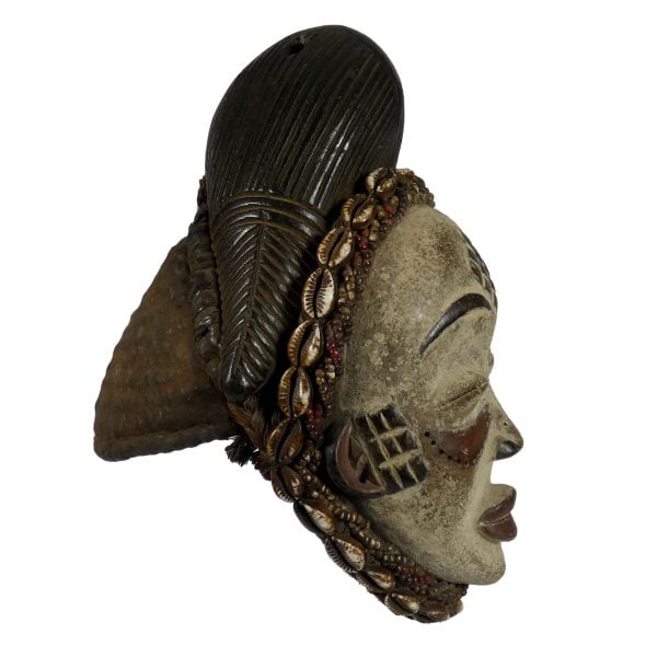 African Punu Mask | Gabon Tribal Mask | Traditional Mask - Image 3