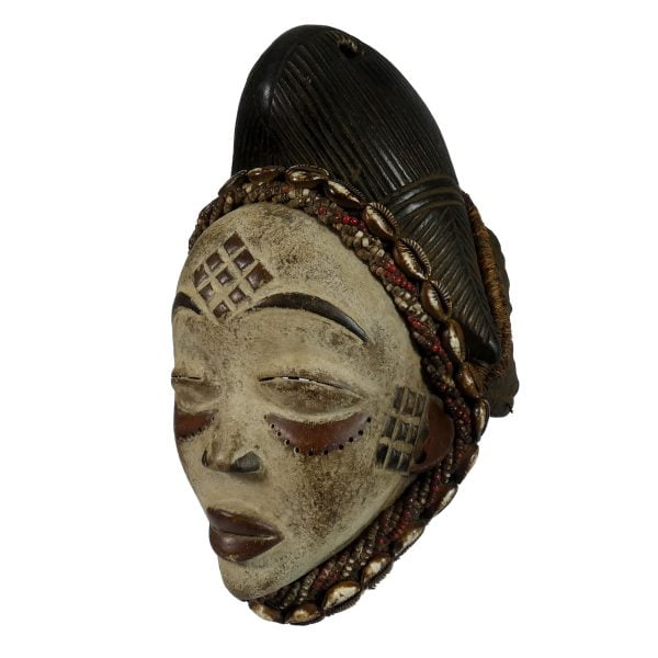 African Punu Mask | Gabon Tribal Mask | Traditional Mask - Image 4