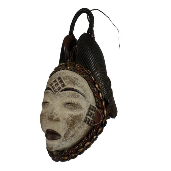 African Punu Mask | Gabon Tribal Mask | Traditional Mask - Image 4