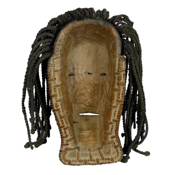 African Chokwe Three-Eyed Mask | Congo Art | African Mask - Image 10