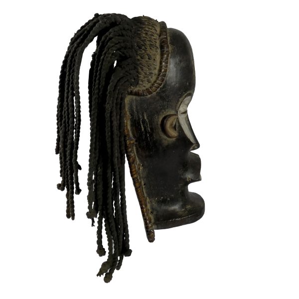African Chokwe Three-Eyed Mask | Congo Art | African Mask - Image 4