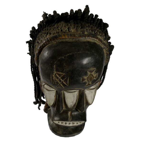African Chokwe Three-Eyed Mask | Congo Art | African Mask - Image 9